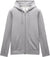 Reigning Champ Midweight Terry Slim Fit Zip Hoodie - Unisex - Heather Grey
