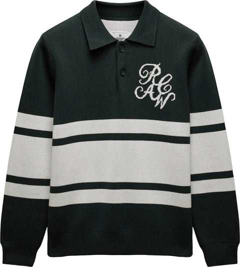 Reigning Champ Supima Double Knit RCAW Rugby Sweater - Men's