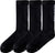 Reigning Champ Crew Speed Socks 3 Pack - Black