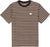 Rhythm Vintage Stripe Short Sleeve T-Shirt - Men's - Latte
