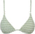 Rhythm Lola Check Slide Triangle Bikini Top - Women's - Green