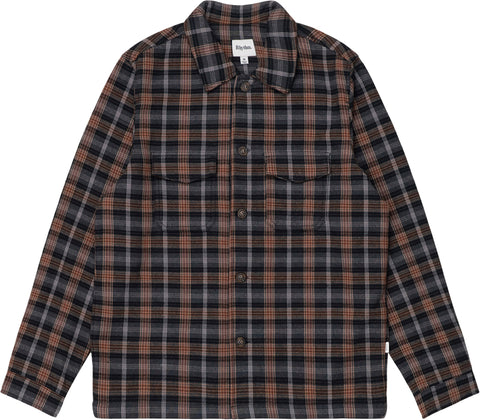 Rhythm Polar Bond Long Sleeve Flannel Shirt - Men's