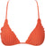 Rhythm Pacific Rib Slide Triangle Bikini Top - Women's - Fire