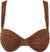Rhythm Sunset Soft Strap Balconette Bikini Top - Women's - Chocolate