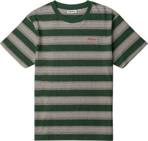 Rhythm Echo Stripe Short Sleeve T-Shirt - Men's