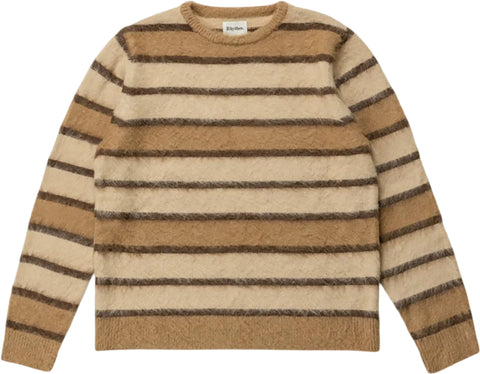 Rhythm Mohair Striped Knit Sweater - Men's