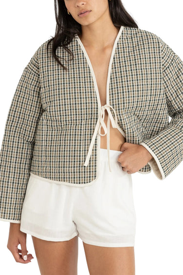 Rhythm Antibes Plaid Quilted Jacket - Women's