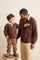 Rhythm Dreamin Long Sleeve Rugby Polo - Kids - Chocolate