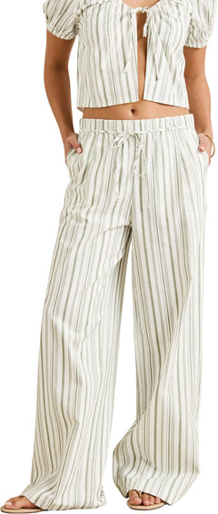 Rhythm Mallorca Stripe Beach Pant - Women's
