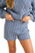 Rhythm Stanley Cable Knit Shorts - Women's - Slate