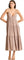 Rhythm Classic Tiered Midi Dress - Women's - Taupe