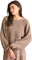 Rhythm Classic Knit Jumper - Women's - Taupe