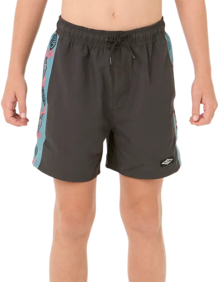 Rip Curl Raw Energy Block Volley Boardshorts - Youth