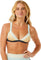 Rip Curl Block Party Spliced Fixed Triangle Bikini Top - Women's - Navy