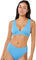 Rip Curl Premium Surf D-DD Deep-V Neck Bikini Top - Women's - Azure Blue