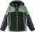 Reima Vaeltava Water-Repellent Hybrid Jacket - Kids - Green Clay