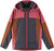 Reima Vaeltava Water-Repellent Hybrid Jacket - Kids - Red Clay