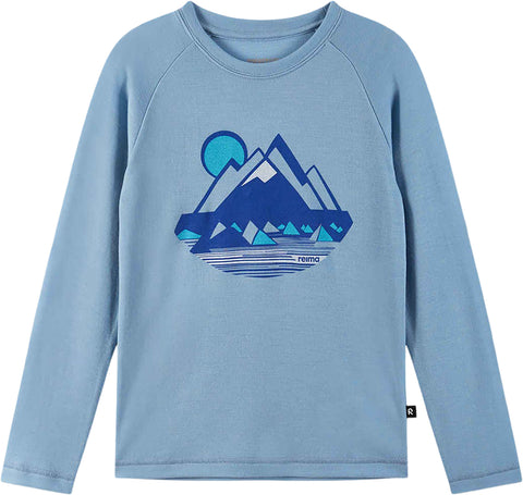 Reima Viisas Wool Long Sleeve T-Shirt - Little Kids