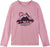 Reima Viisas Wool Long Sleeve T-Shirt - Little Kids - Grey Pink