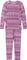 Reima Taitoa Wool Base Layer Set - Kids - Grey Pink