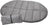 Ruffwear Highlands Dog Pad - Cloudburst Gray