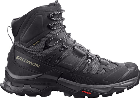 ☆Salomon☆ Quest 4 GTX Magnet Black Query L41292600 Salomon Quest 4 GTX Leather Hiking Boots - Men's | Altitude