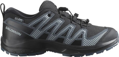 Salomon XA Pro V8 Waterproof Trail Running Shoes - Big Kids