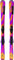 Salomon LUX M Skis with L6 GW Ski Bindings - Kids - Rhodamine Red - Saffron - Black - Pink