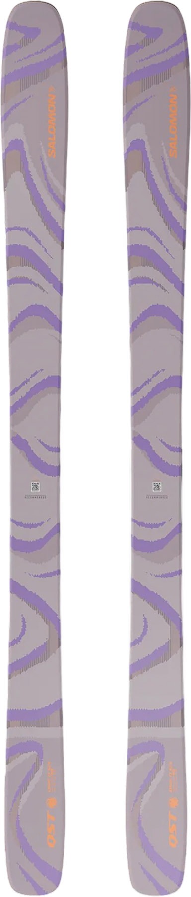 スキー SALOMON QST106 181cm 2025 Salomon QST 106 181cm Skis w Bindings - Powder7