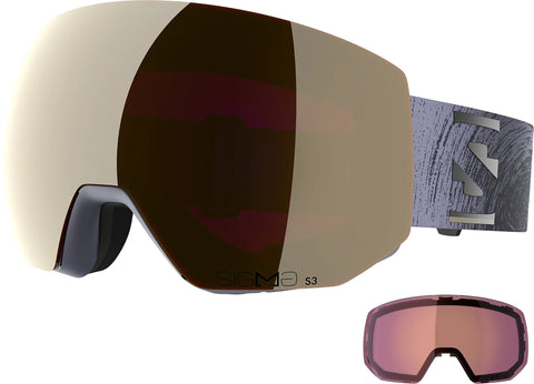 Salomon Radium Pro Sigma Goggles with Extra Lens
