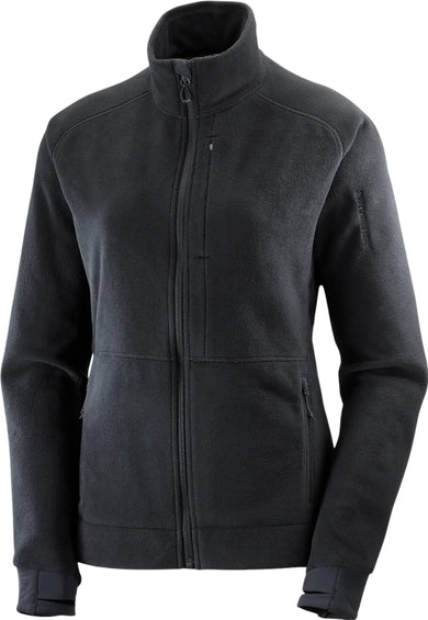 Salomon Essential Micro Fleece Half Zip Midlayer Jacket - Women’s