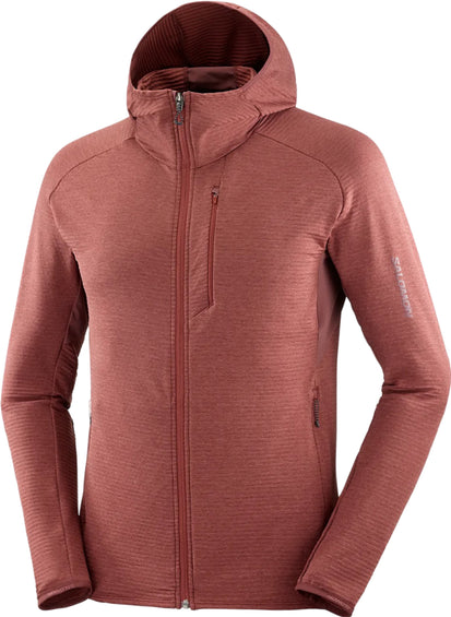 Salomon Essential Lightwarm Full-Zip Hoodie - Men's