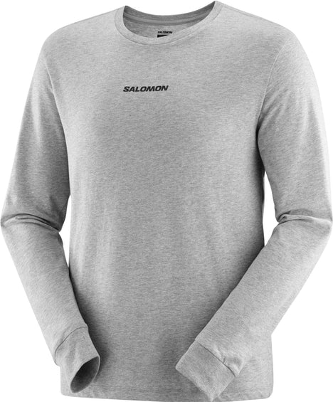 Salomon Salomon Logo Performance Long Sleeve T-Shirt - Men's