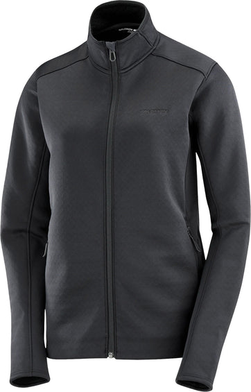 Salomon Outline Warm Fleece Full Zip - Women's