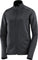 Salomon Outline Warm Fleece Full Zip - Women's - Deep Black