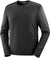 Salomon Outline Warm Hybrid Crewneck Pullover - Men's - Deep Black