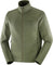 Salomon Outline Warm Fleece Full Zip - Men's - Grape Leaf