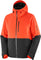 Salomon Highland Insulated Hooded Jacket - Men's - Cherry Tomato - Deep Black - Cherry Tomato