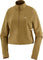 Salomon Sense Aero Hybrid Cropped Half Zip Midlayer Pullover - Women's - Brilliant Olive
