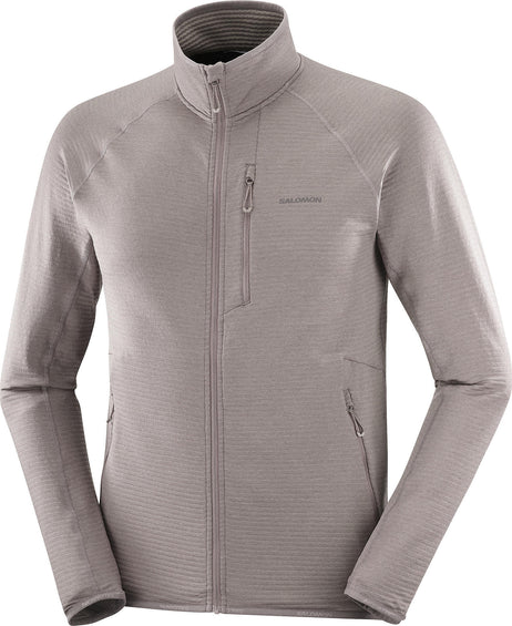 Salomon Essential Lightwarm Full Zip Midlayer Jacket - Men's