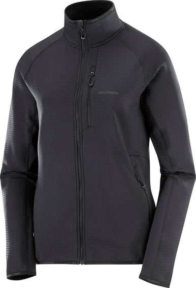 Salomon Essential Lightwarm Full Zip Midlayer Jacket - Women's