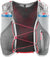 Salomon ADV Skin Running Vest with Flasks 5L - Castlerock - Alloy - Neon Flame
