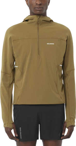 Salomon Sense Aero Hybrid Midlayer Hoodie - Men's