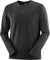 Salomon Trackline Long Sleeve T-Shirt - Men's - Deep Black