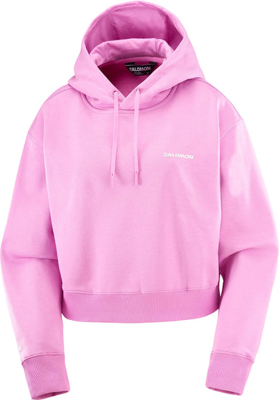 Salomon Salomon Logo Short Hoodie - Women's