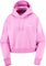 Salomon Salomon Logo Short Hoodie - Women's - Cyclamen