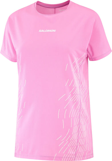 Salomon Sense Aero Graphic Short Sleeve T-Shirt - Women's