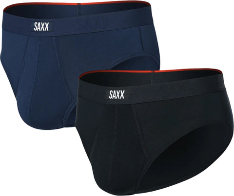 SAXX Vibe Xtra Soft Comfort 2 Pack Brief with Fly - Men's