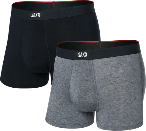 SAXX Vibe Xtra Soft Comfort 2 Pack Trunk with Fly - Men's