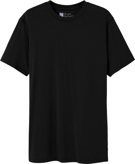 SAXX DropTemp Cooling Cotton Short Sleeve Crew Neck T-Shirt - Men's